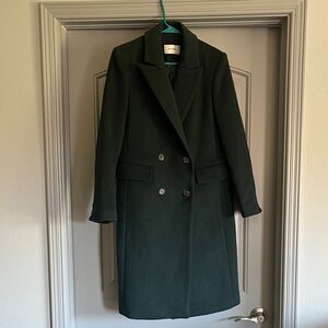 Forest Green Trench Coat